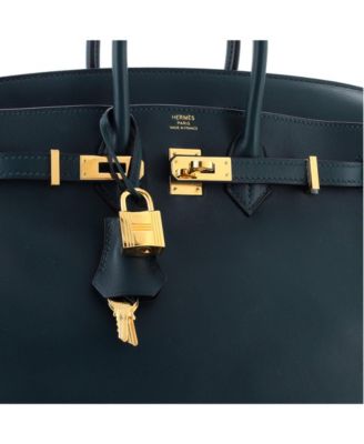  Birkin 25 Handbag Green Swift with Gold Hardware