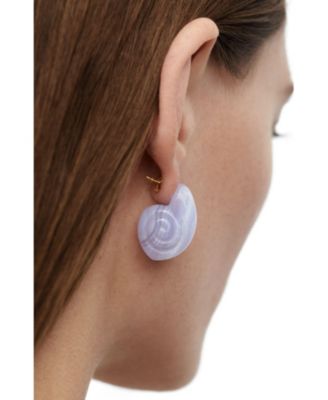  Women's Agate Shell Earrings