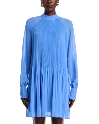 Dolumi Pleated Shift Dress