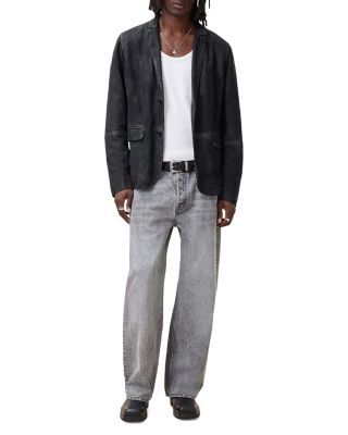 Monet Waxed Suede Regular Fit Blazer