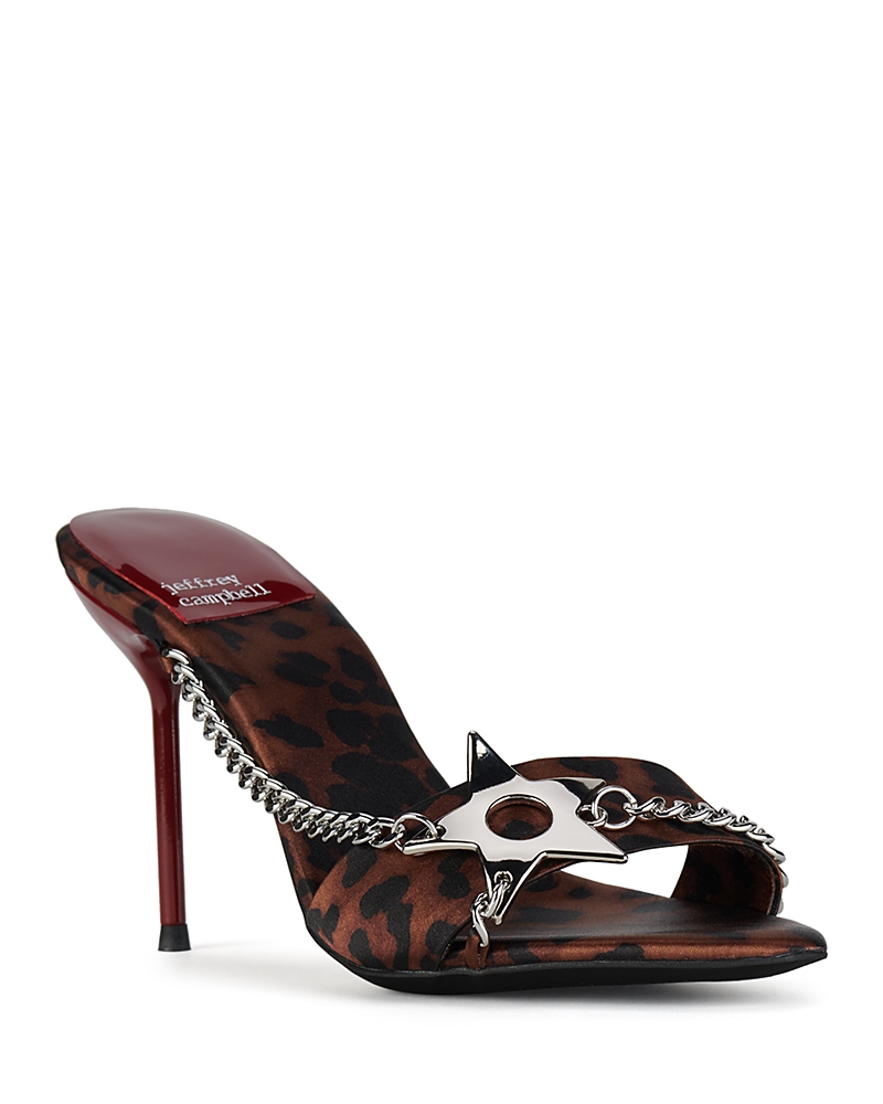 Jeffrey Campbell Women's Soire Embellished Mule Sandals