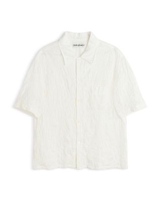 OUR LEGACY - Heusen White Flower Shirt
