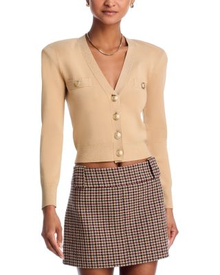 L'AGENCE - Taya V Neck Cardigan Sweater