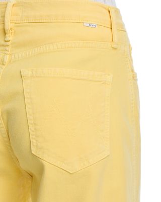 The Maven High Rise Wide Hem Ankle Jeans in Chalk It Up