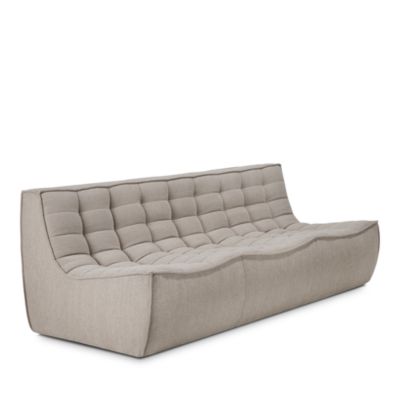 N701 Three Seater Fabric Sofa