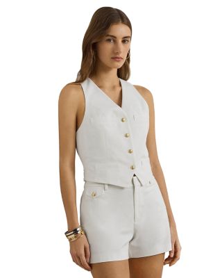 Ralph Lauren - Stretch Cotton Canvas & Twill Vest
