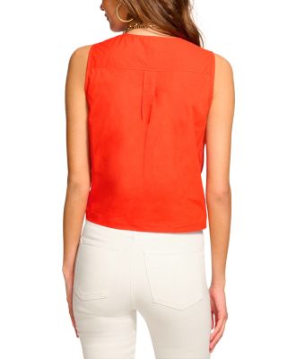 Svetlana Tie Front Top