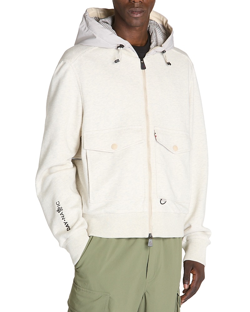 Moncler Zip Up Hooded Cardigan Jacket