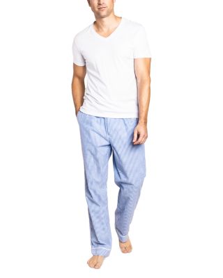 Cotton Twill Stripe Pajama Pants