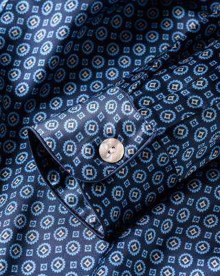 Silk Foulard Pajama Set