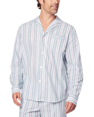 Brushed Cotton Twill Stripe Pajama Set