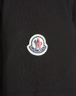 Mock Collar Logo Short Sleeve Tee