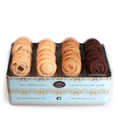Signature Cookie Tin of Variety Shortbread Cookies, 48 Cookies