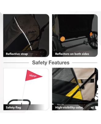 Minika 3-in-1 Pet Stroller System Arizona Tan