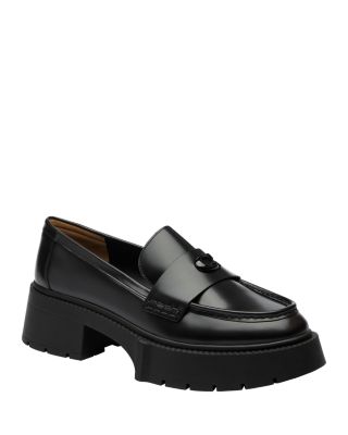 COACH - Women's Leah Platform Loafer Flats