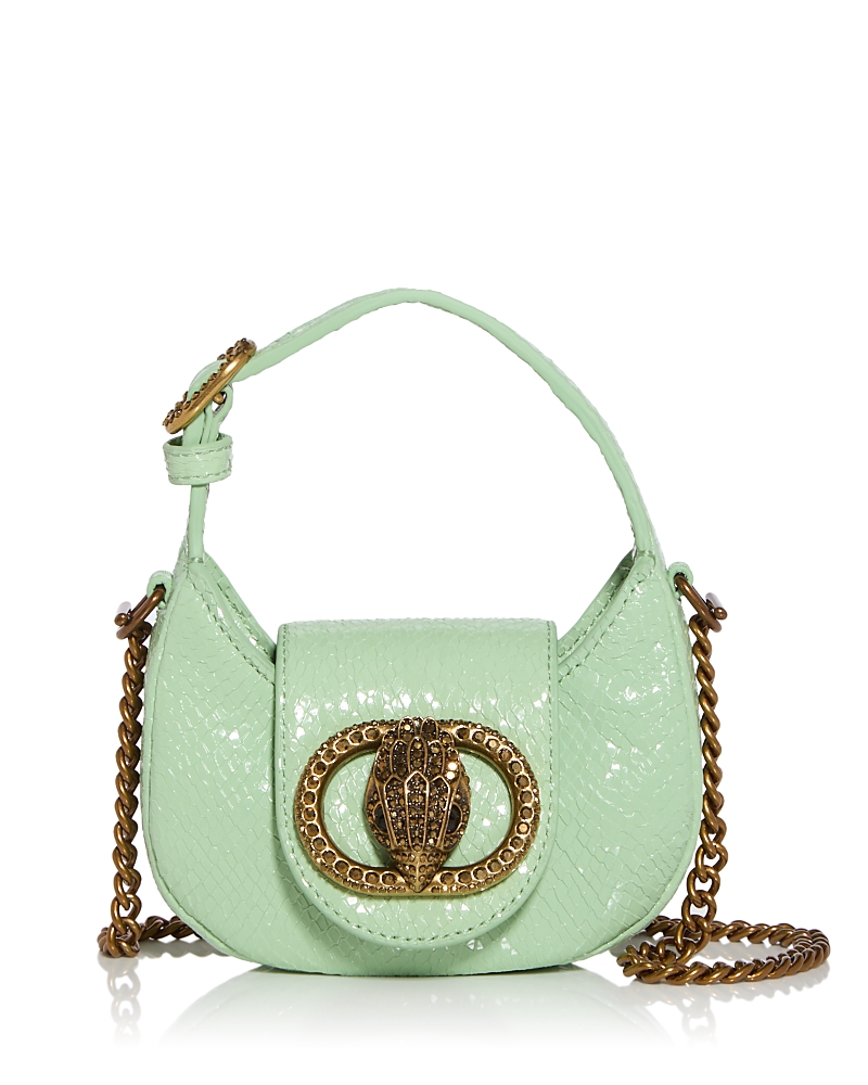 KURT GEIGER CHELSEA EMBELLISHED MICRO HOBO BAG