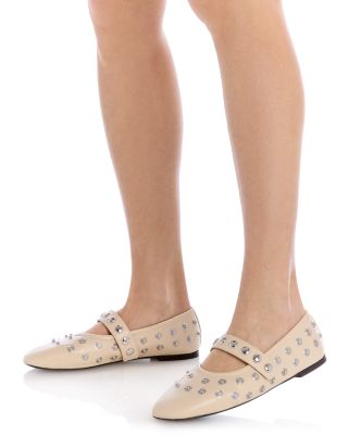 Women's Ryder Embellished Mary Jane Flats