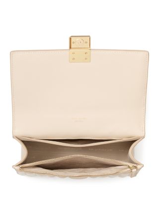 Deco Quilted Leather Small Chain Shoulder Bag