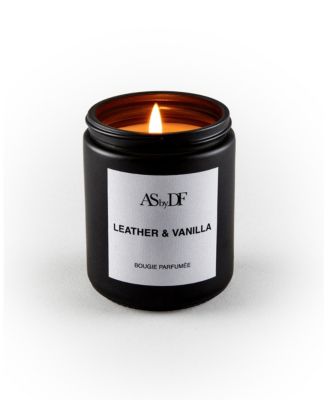  Leather &amp; Vanilla Candle