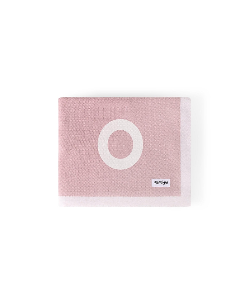 Namelyco Unisex Ballet Pink Multi Letter Blanket - Baby, Little Kid