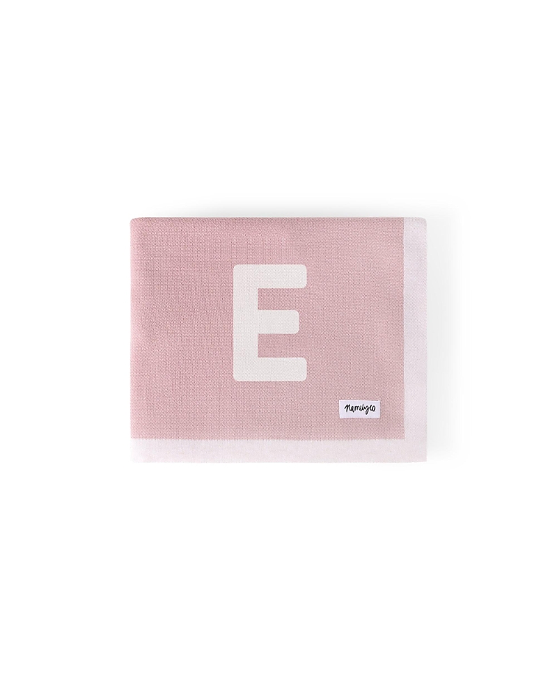 Namelyco Unisex Ballet Pink Multi Letter Blanket - Baby, Little Kid
