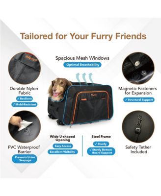 JetPaw Expandable In-Cabin Pet Carrier Backpack