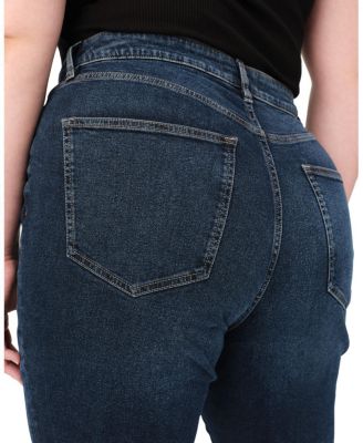 ASE Plus High Rise Straight Jean in Far Far Away