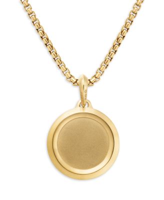 St. Christopher Amulet in 18K Gold