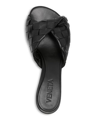 Bottega Veneta Women's Blink Twist Slide Sandals | Bloomingdale's