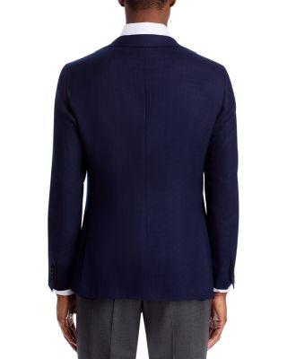 Capri Textured Solid Slim Fit Sport Coat