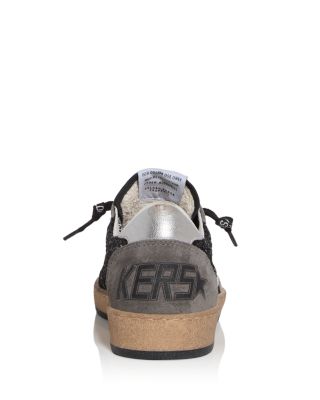 Unisex Ball Star Embellished Low Top Sneakers