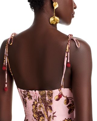 Tropical Landing Midi Dress