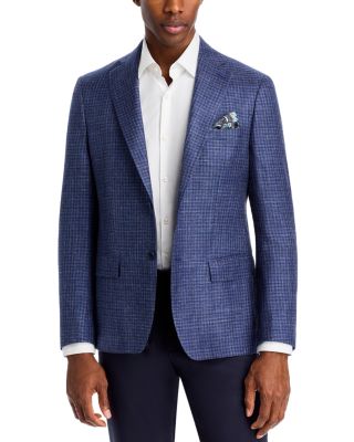 Robert Graham - Wool, Silk & Linen Check Slim Fit Sport Coat