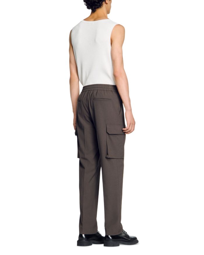 Elasticated Cargo Trousers