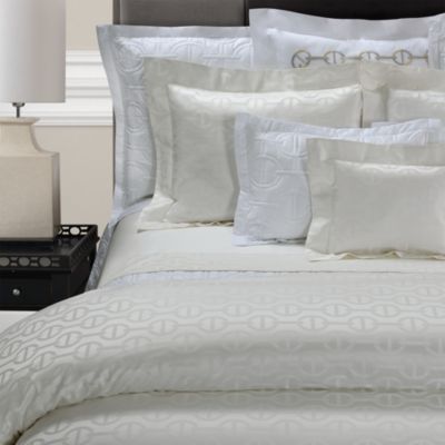 Beach Chaine Jacquard Duvet Cover, King