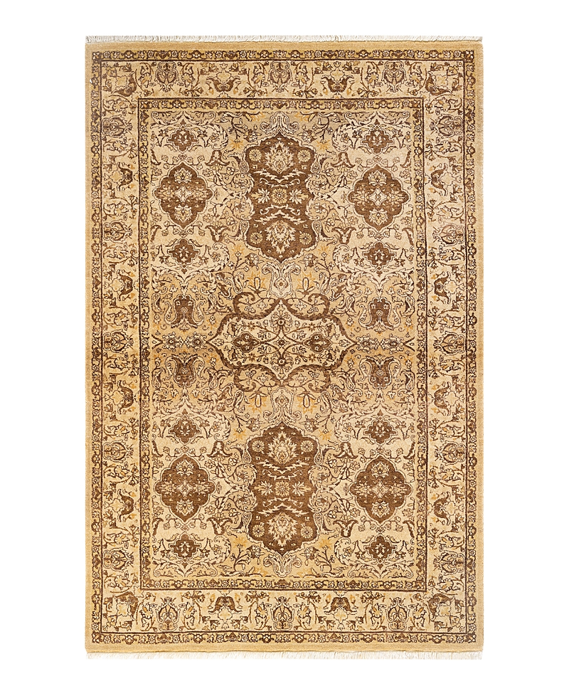 Bloomingdale's Mogul M1494 Area Rug, 4'1 X 6'3 In Yellow