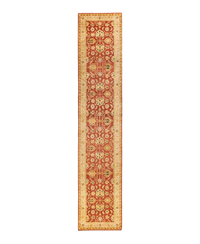 Bloomingdale's Mogul M1521 Runner Area Rug, 3' X 14'7 In Orange