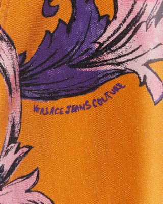 Printed Buckle Strap Mini Dress