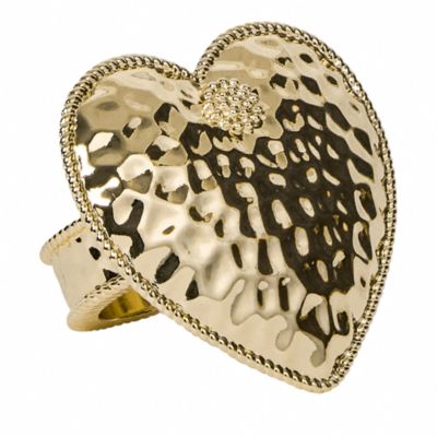 Heart Napkin Rings, Set of 4