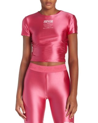 Versace Jeans Couture - Satin Crop Tee