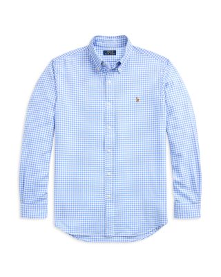 Classic Fit Plaid Oxford Button Down Shirt