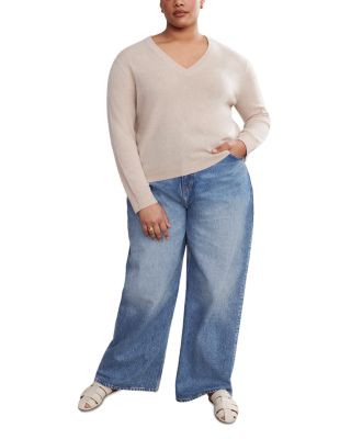 Flynn Cashmere V Neck Sweater