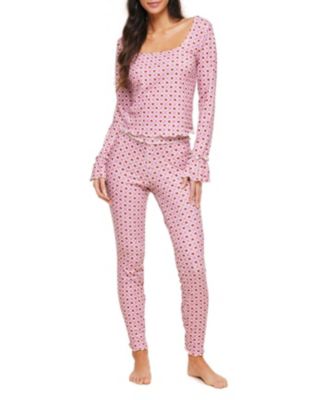 Adore Me - Audra Women's Pajama Long Sleeve Top & Legging Set