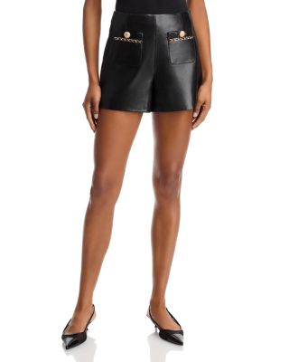 Generation Love - Lavonne Chain Faux Leather Shorts