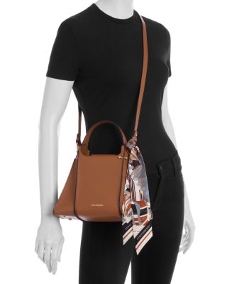 Arkshell Leather Top Handle Bag