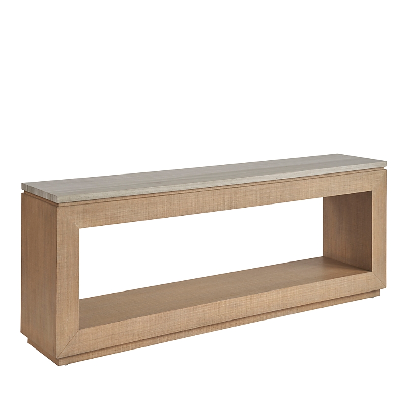 Universal Monet Console Table In Light Brown