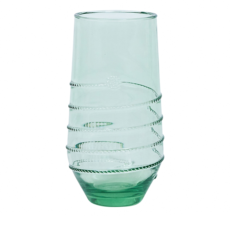 Juliska Amalia Set Of 4 Acrylic Tumblers In Green