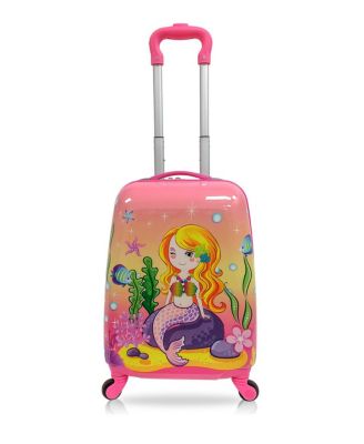 TUCCI - Italy Goldy Mermaid 18" Luggage Kids Suitcase