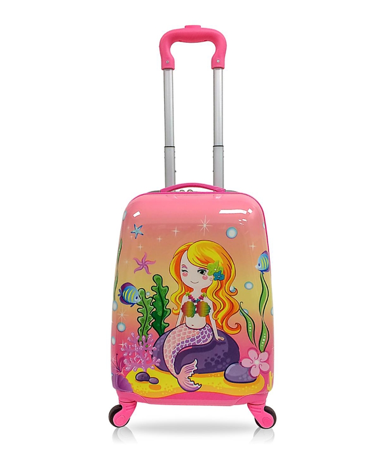 Tucci Italy Goldy Mermaid 18 Luggage Kids Suitcase