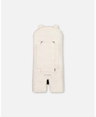 Unisex Snuggly Wrap Silver White For Car Seat and Stroller - Baby